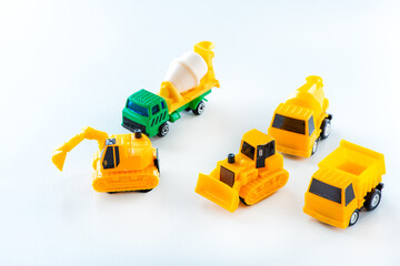 工事現場で働く重機