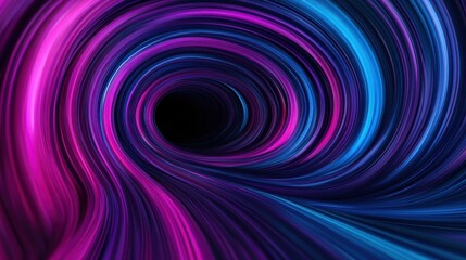 Obraz premium Vibrant Abstract Swirling Pattern in Amazing Colorful Motion Effect