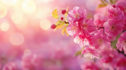 beauty flower blooming, nature background