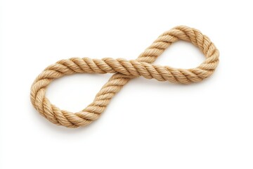 rope twisted into loop