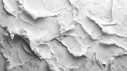 Obraz premium The image is a white background with a lot of cracks and holes