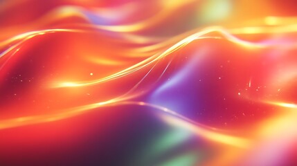 Obraz premium Abstract Colorful Waves of Light and Energy