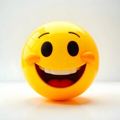 Fototapeta premium 3d smiley with a smile