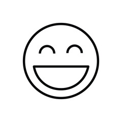 smiling emoji with open mouth