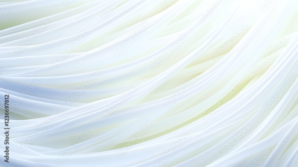 Aufkleber abstract white curved lines background texture, design element, for website or print