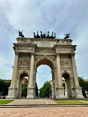 Fototapeta premium arch of triumph Milano
