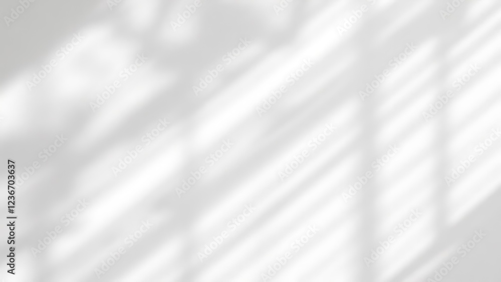 Aufkleber blurred overlay effect for photo and mockups. wall texture with organic drop diagonal shadow and ray