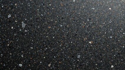 Elegant charcoal gray polished granite with shimmering speckles
