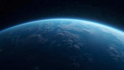 Earth's Curvature: A Celestial View from Space