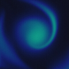 Dégradé abstrait lumineux aux nuances de bleu et de vert émeraude, avec des courbes fluides et...