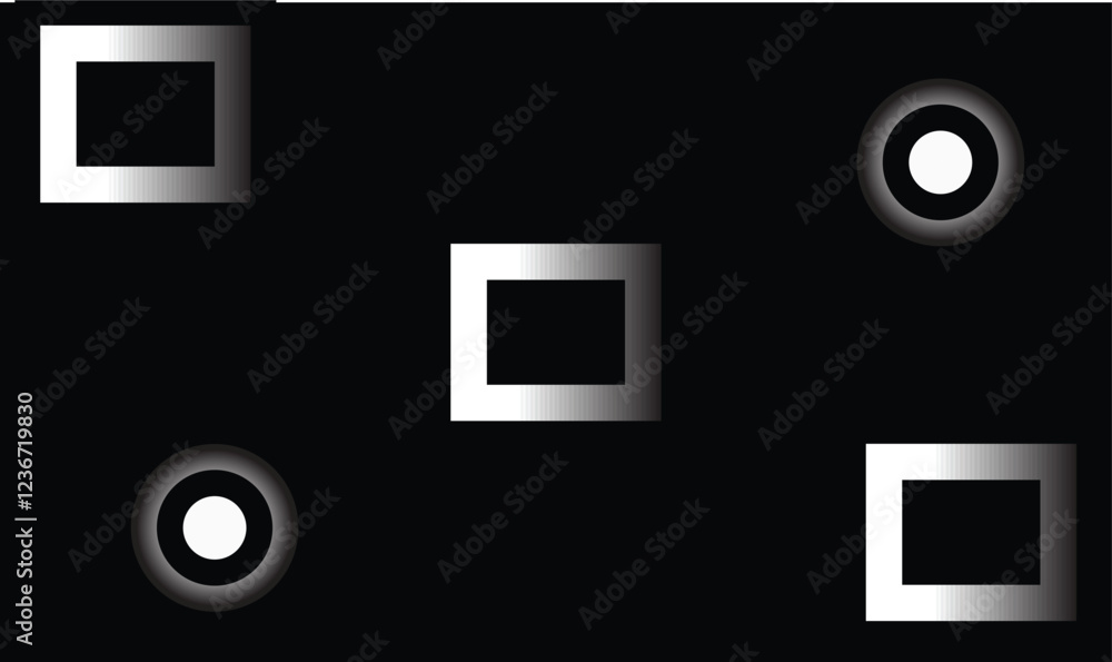Poster square circle background vector file download | any changes can be possible