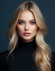 Naklejka premium Portrait einer jungen blonden Frau