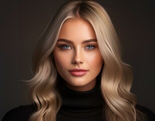 Naklejka premium Portrait einer jungen blonden Frau
