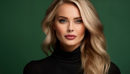 Fototapeta premium Portrait einer jungen blonden Frau