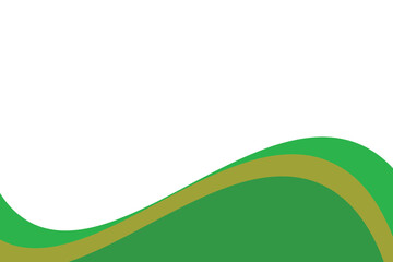 abstract green background with waves