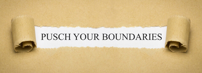 Push Your Boundaries