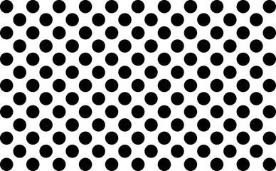 black and white polkadot pattern background
