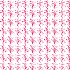pink pattern with hearts