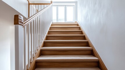 A child-proof safety gate at the top of a staircase, symbolizing home safety