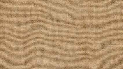 Intricate patterns of burlap fabric in brown and beige tones