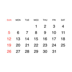 calendar illustration