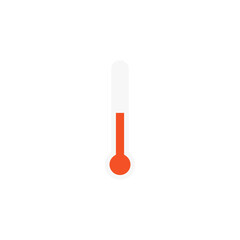 warm thermometer design element