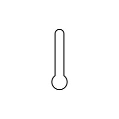 thermometer outline icon design