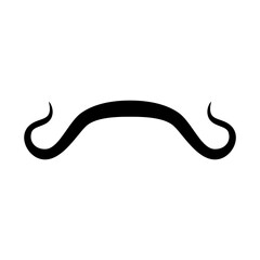 black mustache element