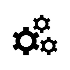 mechanic black gear wheels