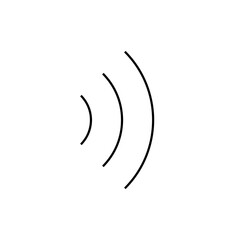 Obraz premium sound wave illustration