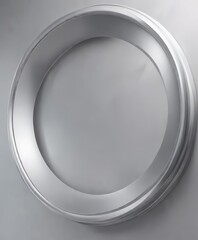 Light silver background with elegant circular shapes, abstract, geometric