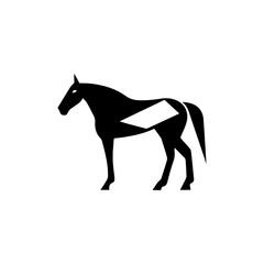 hores logo Vector illustration.