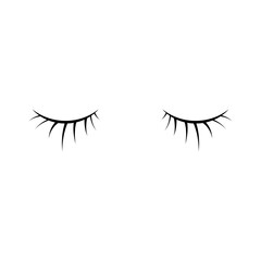 black eyelash element