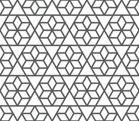 JPG Seamless girih pattern. Girih 6. Traditional Islamic Design. Mosque decoration element. Seamless geometric pattern. Seamless islamic pattern. Background illustration. Morocco seamless pattern.