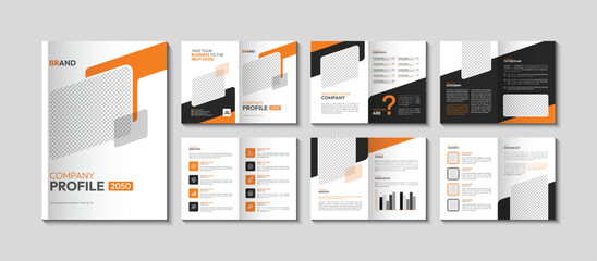Company profile brochure design