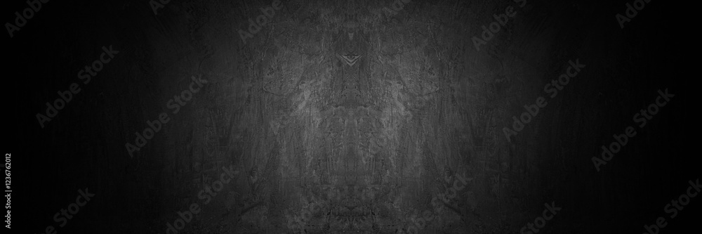 Aufkleber old wall texture smeared engine oil cement dark black gray background abstract grey color design are