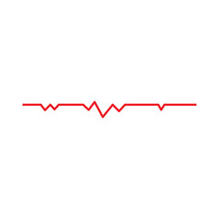 red heartbeat element
