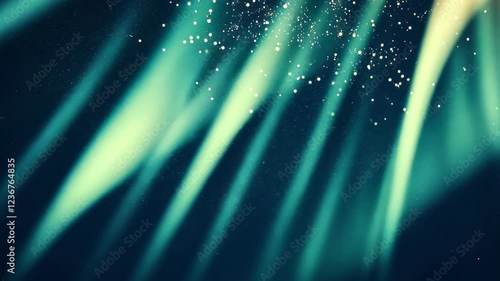 Poster glowing light flares and radiant streaks on dark background featuring luminous abstract patterns for