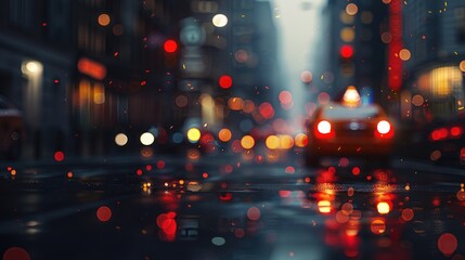 Abstract black background of multi colored lights at night. Colorful bokeh on black background, raining light, blurry lights, blurry background, night lights, city lights, round bokeh.