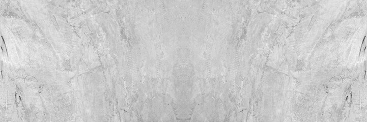Old wall panorama texture cement dirty gray with black  background abstract grey and silver color design are light with white background.
