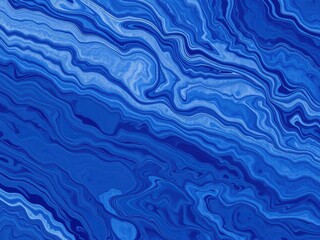 Fototapeta premium Navy blue and silver liquid marble art with swirling patterns, modern aesthetic, navy blue color