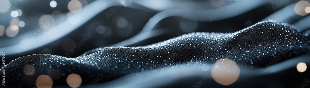 Aufkleber this background features soft light distortions and gentle lens glare radiating from random points, 