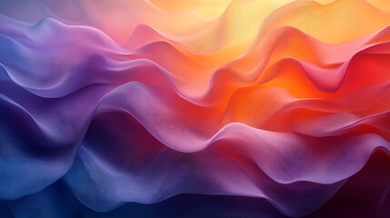 Obraz premium Abstract Colorful Waves Flowing Gradient Design