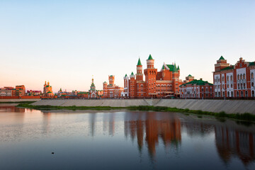 Yoshkar-Ola, Russia, the tourist center of the city