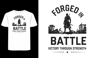 Army Military & Tactical Styled Vector T-Shirt Print Graphic Design