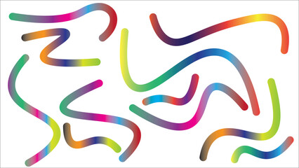 Abstract Background Design with Gradient Color