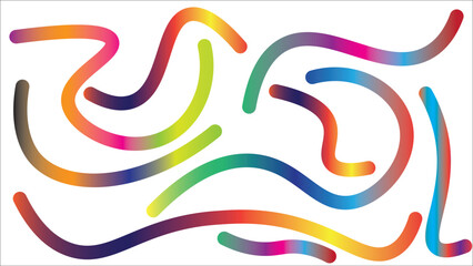 Abstract Background Design with Gradient Color