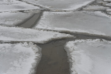 Ice floes 