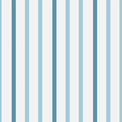 Vertical blue lines print. Geometric stipes seamless pattern. 