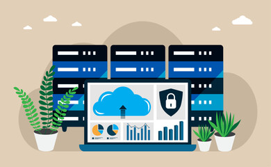 Secure cloud network,Secure access,Encrypted data storage and distributed network access, Monitoring interconnected data management.Modern technology frameworks.
